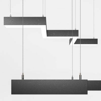 Купить Светодиодный светильник LH Z 50|70 INTERIOR (2500х50х70мм 57Вт подвесной)  в Москве