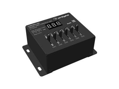 Контроллер SMART-DMX-CONSOLE-DIN (5-12V, 6CH, XLR3) купить в Москве