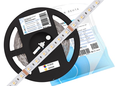 Светодиодная лента RGB 5050 60 LED купить по цене 128.10 руб./метр!