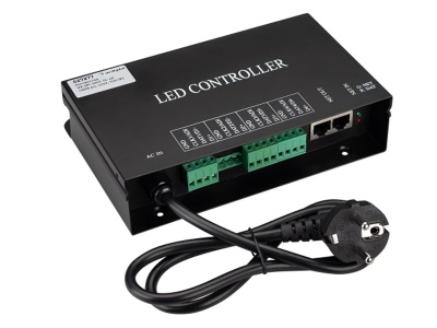 Купить Контроллер HX-SPI-DMX-SL-4P (4096 pix, 220V, TCP/IP, add, ArtNet) в Москве