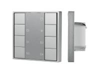 INTELLIGENT ARLIGHT Кнопочная панель DALI-201-23-1G-4SC-DIM-DT6-IN Silver (BUS, Frame)
