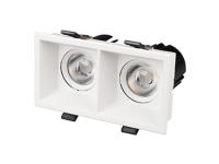 Светильник MS-FLOW-BUILT-S157x85-2x6W (15 deg)