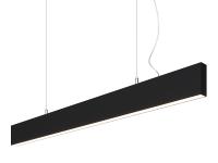 Светодиодный светильник LH line 30|90 INTERIOR (1500х30х90мм 45Вт подвесной)  чёрынй