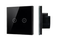 Выключатель сенсорный SWT-OMALI-S02-ZB-BK (250V, 10A, Zigbee)