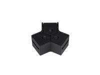 Коннектор тройной с питанием ART-INBELT-CON-T-POWER (BK, 48V)