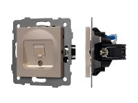Механизм компьютерной розетки SCT-MPC1-PL-GD-V (RJ-45, CAT6)