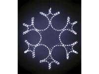 Снежинка светодиодная ажурная 0,55м, 220V LC-13035