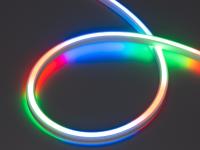 Светодиодная лента герметичная SPI WAVE-SIDE-DOUBLE-A80-16x15mm 24V PX10 (12 W/m, IP67, 5m, wire x1)