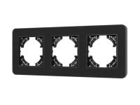 Рамка стеклянная FRM-OMALI-SFGS-3-BK
