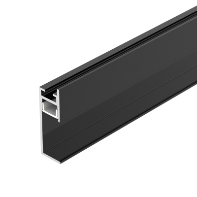 Купить Профиль PLINTUS-H35-F-2000 BLACK в Москве