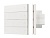 INTELLIGENT ARLIGHT Кнопочная панель SMART-ZB-801-22-1G-8SC-MULTI-IN White (230V)