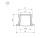 Купить Профиль LINE-2315-F-2000 WHITE в Москве Купить Профиль LINE-2315-F-2000 WHITE в Москве