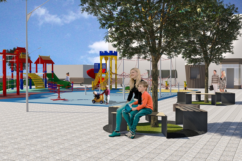 Визуализация территории