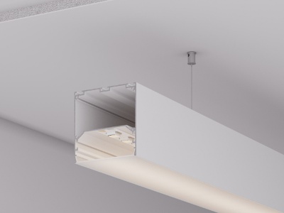 Накладной алюминиевый профиль купить в Москве