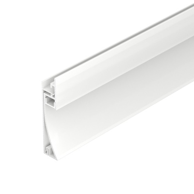 Купить Профиль PLINTUS-H58-F-2000 WHITE в Москве
