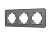 Рамка стеклянная FRM-OMALI-SFGS-3-GR