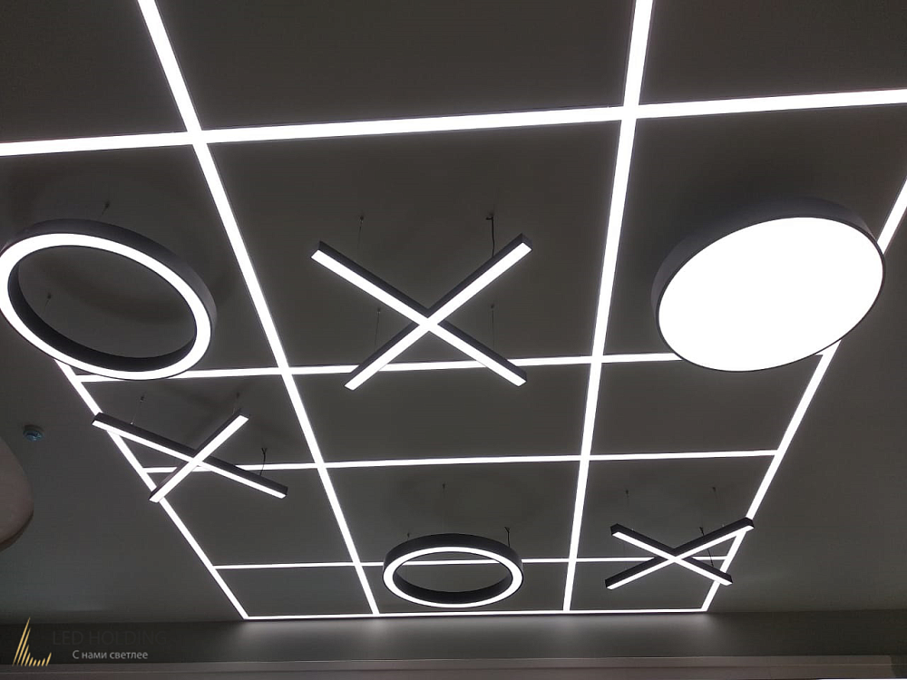 Освещение государственной библиотеки г.Лабинск