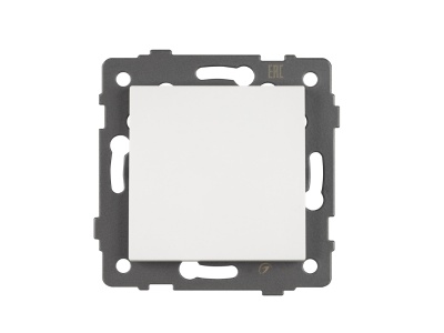 Купить Механизм выключателя одноклавишный самовозвратный SWT-MKR1-PL-WH-V (250V, 10A) в Москве