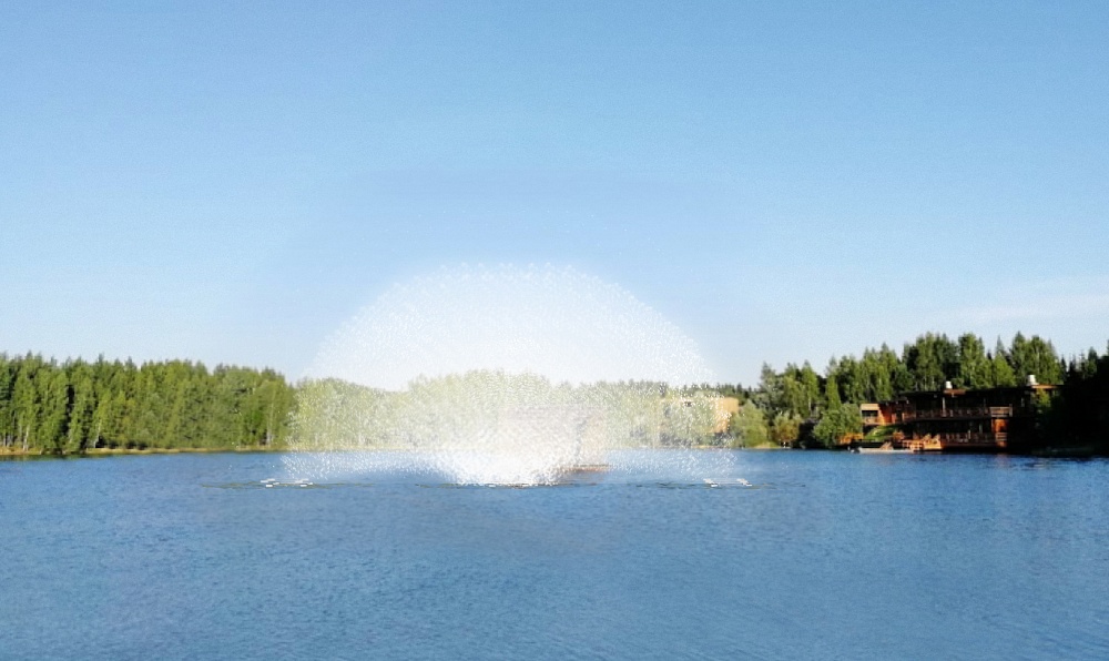 Визуализация фонтана Лисья нора