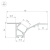 Купить Профиль FANTOM-W45-BEVEL-2000 WHITE в Москве Купить Профиль FANTOM-W45-BEVEL-2000 WHITE в Москве