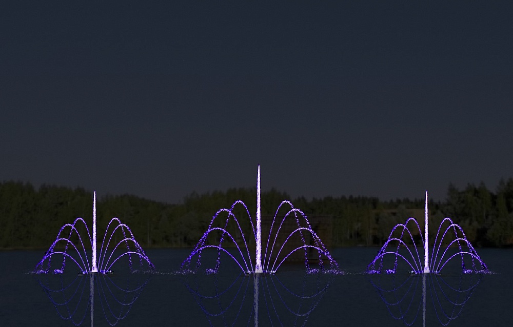 Визуализация фонтана Лисья нора