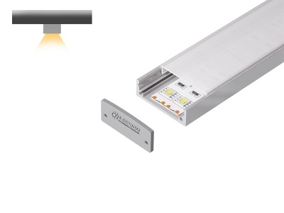 Накладной алюминиевый профиль купить в Москве