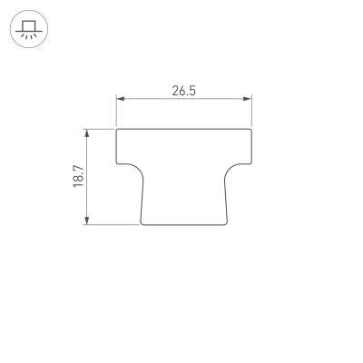 Купить Экран ARH-FLOOR27-H28 OPAL в Москве